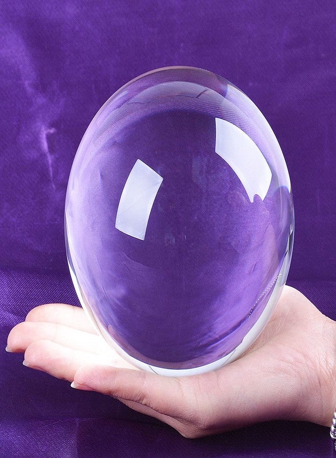 DSJUGGLING Clear Acrylic Contact Juggling Ball 120mm - 4.72" in Transparent Color for isolations and Body Rolls - Image 1